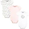 image:imageHudson Baby Infant Girl Cotton Bodysuits Daddys Sweetheart Preemie
