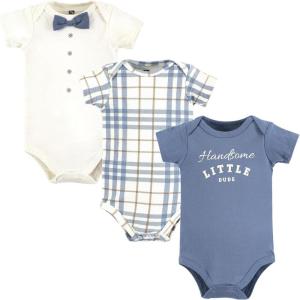 image:imageHudson Baby Infant Boy Cotton Bodysuits Little Dude 1824 Months