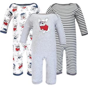 image:imageHudson Baby unisexchild Cotton CoverallsBoy Whimsical Dog