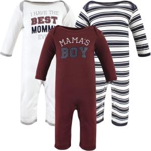image:imageHudson Baby unisexchild Cotton CoverallsMamas Boy
