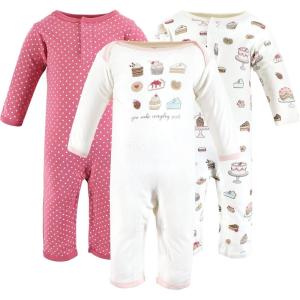 image:imageHudson Baby unisexchild Cotton CoverallsSweet Bakery