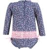 image:imageHudson Baby Unisex Baby Cotton Bodysuits Little MonkeyDainty Peony Baby