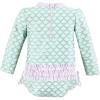 image:imageHudson Baby Unisex Baby Cotton Bodysuits Little MonkeyMermaid Baby