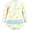 image:imageHudson Baby Unisex Baby Cotton Bodysuits Little MonkeyMint Lemons Toddler