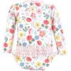 image:imageHudson Baby Unisex Baby Cotton Bodysuits Little MonkeyModern Botanical Baby