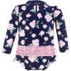 image:imageHudson Baby Unisex Baby Cotton Bodysuits Little MonkeyNavy Floral Baby