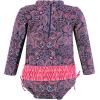 image:imageHudson Baby Unisex Baby Cotton Bodysuits Little MonkeyPaisley Punch Baby