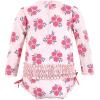image:imageHudson Baby Unisex Baby Cotton Bodysuits Little MonkeyPink Navy Roses Baby