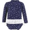 image:imageHudson Baby Unisex Baby Cotton Bodysuits Little MonkeyTiny Daisy Baby