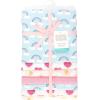 image:imageHudson Baby Unisex Baby Cotton Polyester Flannel Receiving Blankets BundleCloudy Rainbow