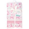 image:imageHudson Baby Unisex Baby Cotton Polyester Flannel Receiving Blankets BundlePink Daisies