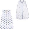 image:imageWearable Sleeping Bag Muslin amp Jersey Cotton 2PackAnchorWhale