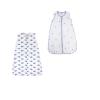 image:imageWearable Sleeping Bag Muslin amp Jersey Cotton 2PackAnchorWhale