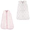 image:imageWearable Sleeping Bag Muslin amp Jersey Cotton 2PackPink SheepModern Floral