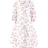 image:imageHudson Baby Infant Girls Long Sleeve Plush Faux Fur Sleeping Bag Wearable Blanket Neutral Pink Floral 1218 Months