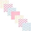 image:imageHudson Baby Unisex Baby Cotton Polyester Flannel Receiving Blankets BundleCloudy Rainbow
