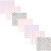 Outline Floral Soft Pink