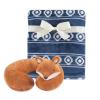image:imageHudson Baby Unisex Baby Neck Pillow and Plush Blanket Set Modern Fox One Size