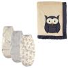 image:imageSwaddle Wrap 3Pack and Plush Blanket