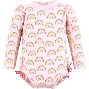image:imageHudson Baby Unisex Baby Cotton Bodysuits Little MonkeyClassic Rainbow Toddler