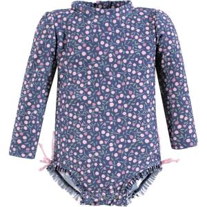 image:imageHudson Baby Unisex Baby Cotton Bodysuits Little MonkeyDainty Peony Baby