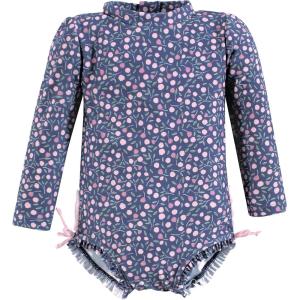 image:imageHudson Baby Unisex Baby Cotton Bodysuits Little MonkeyDainty Peony Toddler