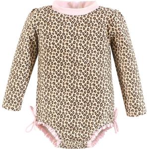 image:imageHudson Baby Unisex Baby Cotton Bodysuits Little MonkeyLeopard Baby