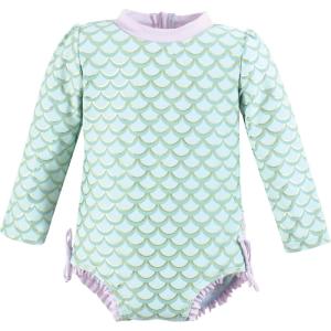 image:imageHudson Baby Unisex Baby Cotton Bodysuits Little MonkeyMermaid Toddler