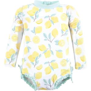 image:imageHudson Baby Unisex Baby Cotton Bodysuits Little MonkeyMint Lemons Toddler