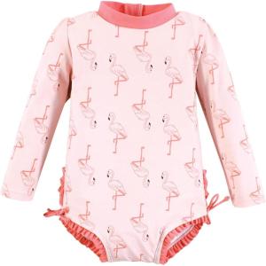 image:imageHudson Baby Unisex Baby Cotton Bodysuits Little MonkeyPink Flamingo Toddler