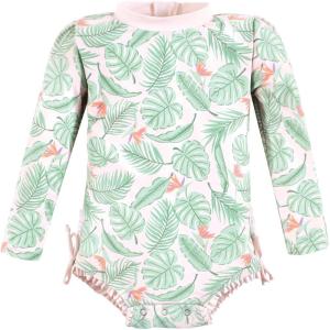 image:imageHudson Baby Unisex Baby Cotton Bodysuits Little MonkeyPink Palm Baby