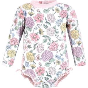 image:imageHudson Baby Unisex Baby Cotton Bodysuits Little MonkeyVintage Blossom Baby