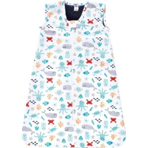 image:imageHudson Baby unisexbaby Plush Faux Fur Sleeping Bag Wearable BlanketSea Characters