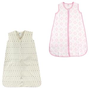 image:imageWearable Sleeping Bag Muslin amp Jersey Cotton 2PackDamaskAztec