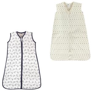 image:imageWearable Sleeping Bag Muslin amp Jersey Cotton 2PackPaper AirplaneAztec