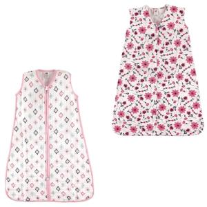image:imageWearable Sleeping Bag Muslin amp Jersey Cotton 2PackPink AztecBotanical