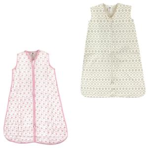 image:imageWearable Sleeping Bag Muslin amp Jersey Cotton 2PackPink SheepAztec