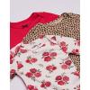 image:imageHudson Baby Baby Girls Cotton Longsleeve Bodysuits 3packBasic Rose Leopard