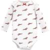 image:imageHudson Baby Baby Girls Cotton Longsleeve Bodysuits 3packBonjour Dachshund