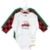image:imageHudson Baby Baby Girls Cotton Longsleeve Bodysuits 3packChristmas Gift