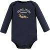 image:imageHudson Baby Baby Girls Cotton Longsleeve Bodysuits 3packConstruction