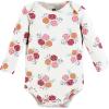 image:imageHudson Baby Baby Girls Cotton Longsleeve Bodysuits 3packCutest Pumpkin