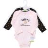 image:imageHudson Baby Baby Girls Cotton Longsleeve Bodysuits 3packDaddys Princess