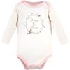 image:imageHudson Baby Baby Girls Cotton Longsleeve Bodysuits 3packEnchanted Forest Dream