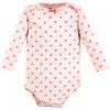 image:imageHudson Baby Baby Girls Cotton Longsleeve Bodysuits 3packFall Squirrel