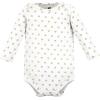 image:imageHudson Baby Baby Girls Cotton Longsleeve Bodysuits 3packGirl Daddy