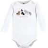 image:imageHudson Baby Baby Girls Cotton Longsleeve Bodysuits 3packGirl Dogs