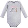 image:imageHudson Baby Baby Girls Cotton Longsleeve Bodysuits 3packGirl Fox