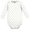 image:imageHudson Baby Baby Girls Cotton Longsleeve Bodysuits 3packGirl Mommy