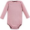 image:imageHudson Baby Baby Girls Cotton Longsleeve Bodysuits 3packGirls World